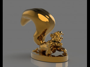 pepe le pew figurine 3D Baskı Modeli