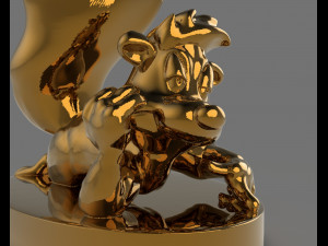 pepe le pew figurine 3D Baskı Modeli