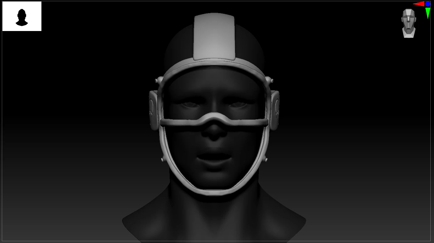 quarantine mask glass v2 3D Print Model .c4d .max .obj .3ds .fbx .stl .blend 