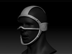 quarantine mask glass v2 Modello di stampa 3D