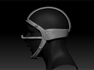 quarantine mask glass v2 Modello di stampa 3D