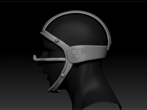 quarantine mask glass v2 3D Print Model