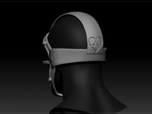 quarantine mask glass v2 Modello di stampa 3D