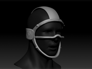 quarantine mask glass v2 Modello di stampa 3D