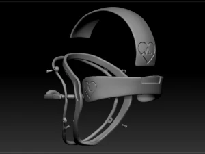 quarantine mask glass v2 3D Print Model
