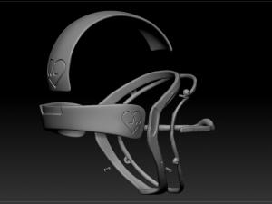 quarantine mask glass v2 Modello di stampa 3D