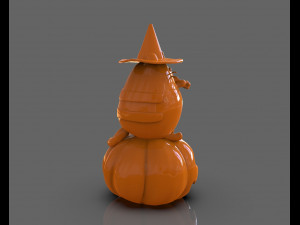 pusheen eating pumpkin pie 3d sculpt 3D Baskı Modeli