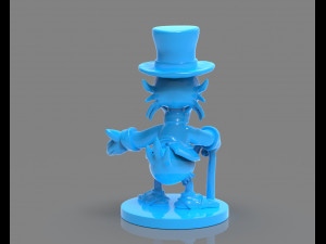 scrooge mcduck sculture zbrush timelapse 3D-printmodel