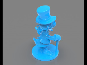 scrooge mcduck sculture zbrush timelapse 3D-printmodel