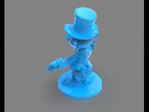 scrooge mcduck sculture zbrush timelapse 3D-printmodel