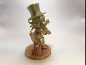 scrooge mcduck sculture zbrush timelapse 3D-printmodel