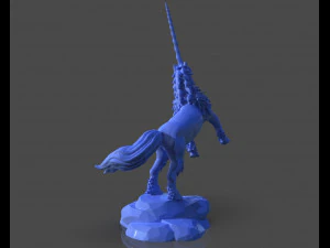 real unicorn sculpture 3D Print Model
