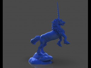real unicorn sculpture Modelo de Impressão 3D
