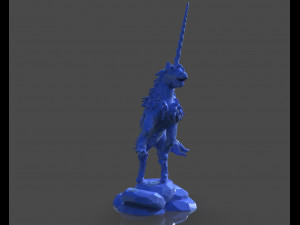 real unicorn sculpture Modelo de Impressão 3D
