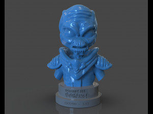 crypto 137 destroy all humans bust 3D-printmodel