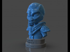 crypto 137 destroy all humans bust Modello di stampa 3D