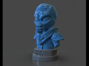 crypto 137 destroy all humans bust 3D Print Model