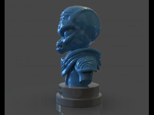 crypto 137 destroy all humans bust 3D Print Model
