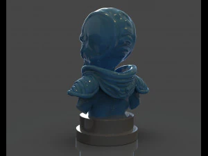 crypto 137 destroy all humans bust 3D Print Model