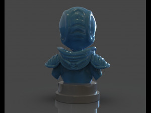 crypto 137 destroy all humans bust Modello di stampa 3D