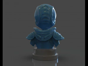 crypto 137 destroy all humans bust 3D Print Model