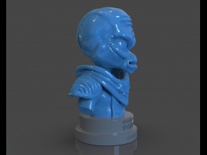 crypto 137 destroy all humans bust Modello di stampa 3D