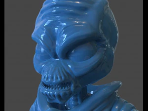 crypto 137 destroy all humans bust 3D Print Model