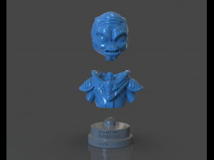crypto 137 destroy all humans bust 3D Print Model