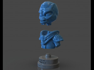crypto 137 destroy all humans bust Modello di stampa 3D