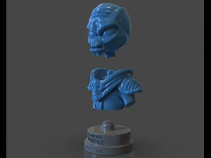 crypto 137 destroy all humans bust 3D Print Model