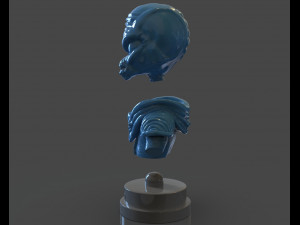 crypto 137 destroy all humans bust Modello di stampa 3D