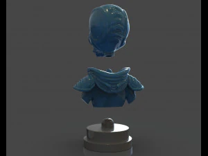 crypto 137 destroy all humans bust 3D Print Model