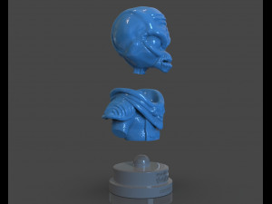 crypto 137 destroy all humans bust Modello di stampa 3D