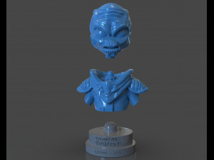crypto 137 destroy all humans bust Modello di stampa 3D
