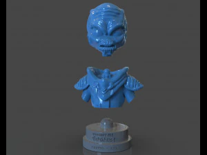 crypto 137 destroy all humans bust 3D Print Model