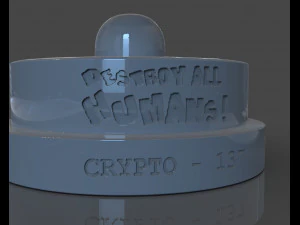crypto 137 destroy all humans bust 3D Print Model