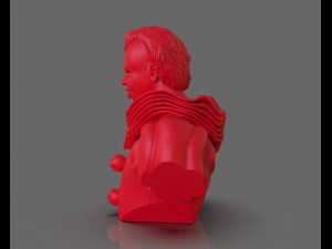 pennywise it 2017 bust Modelo de impresión 3D
