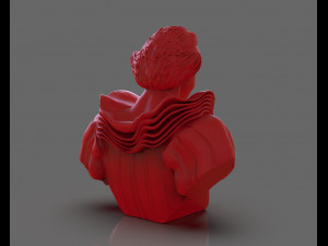 pennywise it 2017 bust Modelo de impresión 3D