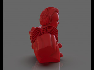 pennywise it 2017 bust Modelo de impresión 3D