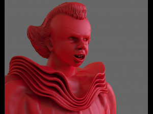 pennywise it 2017 bust Modelo de impresión 3D