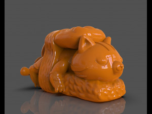 nigiri cat art toy 3D Print Model