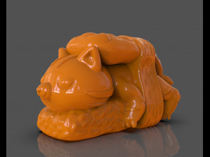 nigiri cat art toy Model do druku 3D