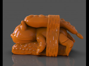 nigiri cat art toy Model do druku 3D