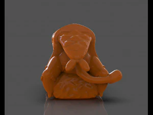 nigiri cat art toy 3D Print Model