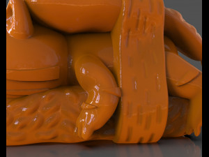 nigiri cat art toy Model do druku 3D