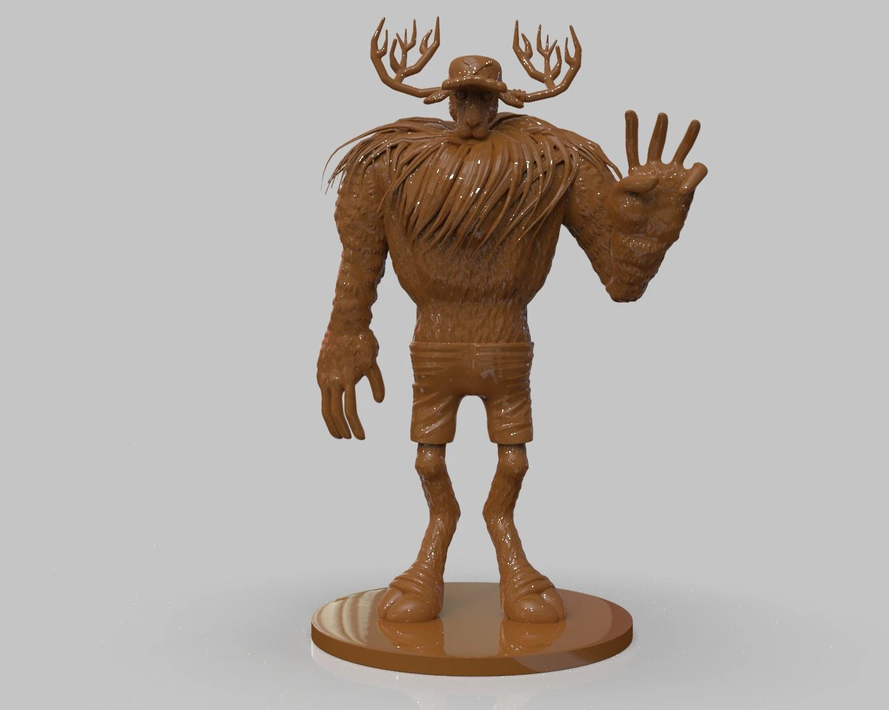 monster point 3D Print Model .c4d .max .obj .3ds .fbx .stl .blend 