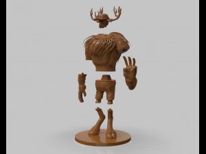 monster point 3D Print Model