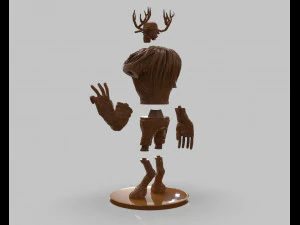 monster point 3D Print Model