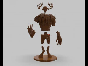 monster point 3D Print Model
