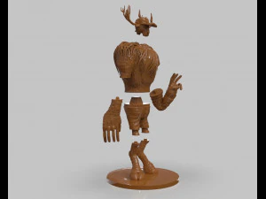 monster point 3D Print Model